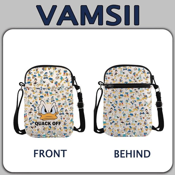 Funny Duck Lover Canvas Bag - Stylish, Durable, and Waterproof Gift for All - Picture 3 of 7